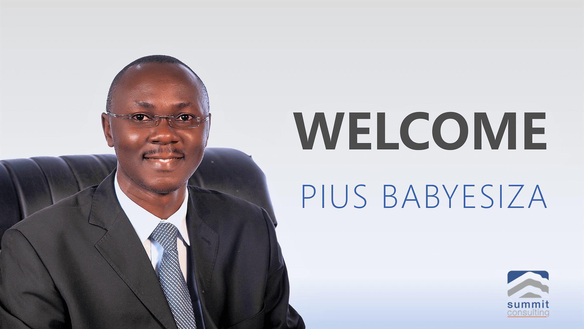 PRESS RELEASE: Summit Consulting appoints a new Director: Pius Babyesiza