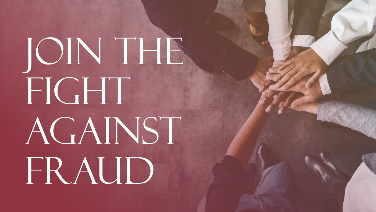 Fraud fighters unite! Empowering your team to say something when they see something